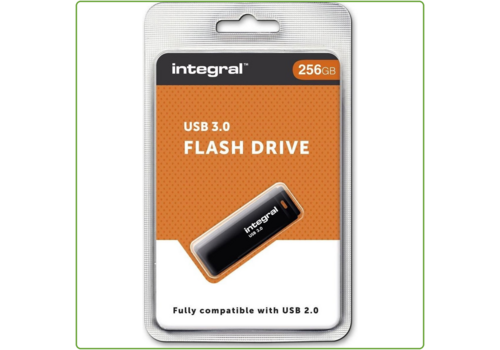  Integral 256GB Black USB3.0 Flash Drive 