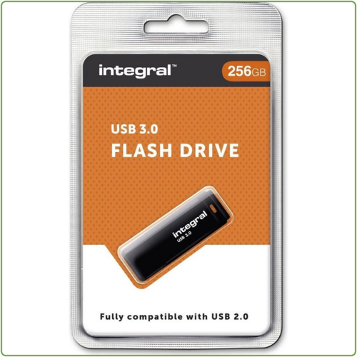  Integral 256GB Black USB3.0 Flash Drive 