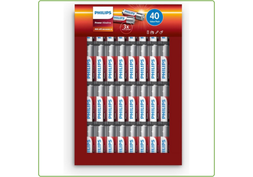 Philips  Power Alkaline 40 pack AAA / LR03 