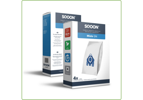  Sqoon Miele GN PRO - MI40 (4 stuks) 