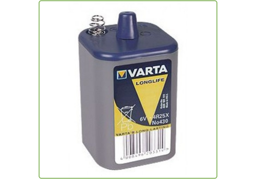  Varta Blokbatterij Zinc V430 4R25 7500mah 6V 