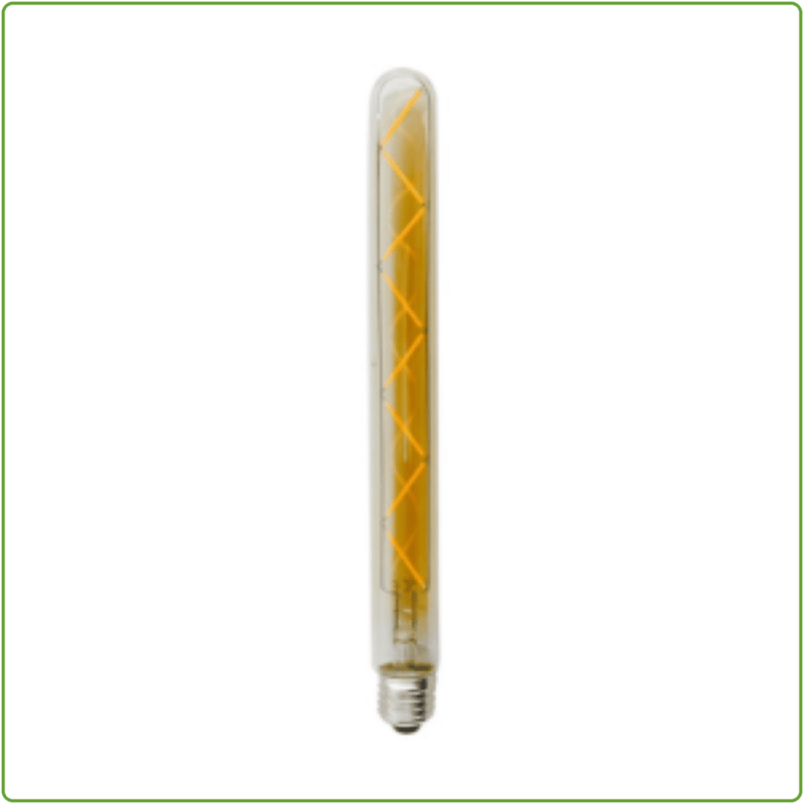 Vintage LED Tube 300mm 4W Filament Lamp Amber Dimbaar-1