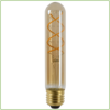 GHM Vintage LED Tube 130mm 4W Filament Lamp Amber Dimbaar