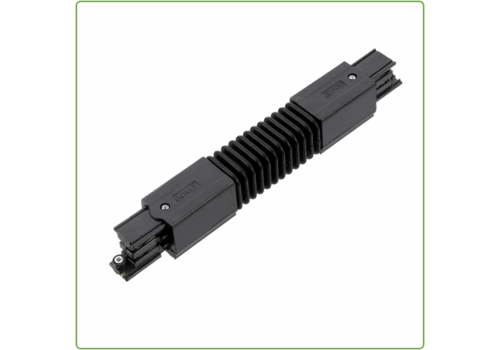 GHM 3-Fase Rail Flexibele Connector Zwart 