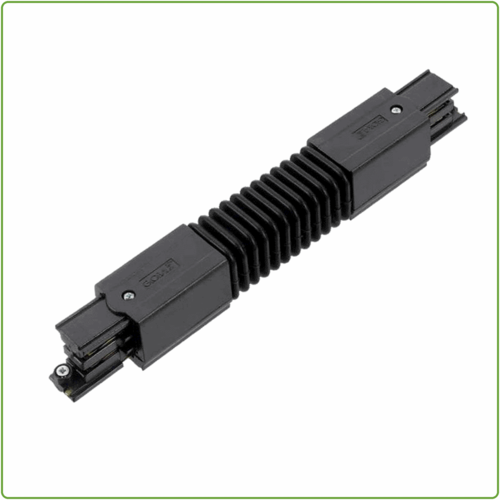  GHM 3-Fase Rail Flexibele Connector Zwart 