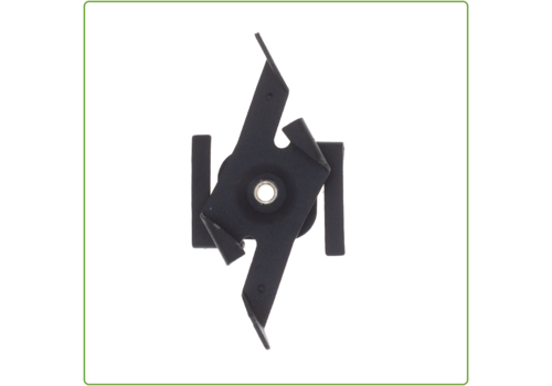  GHM 3-Fase Rail Systeemplafond Clip Zwart 