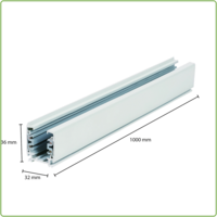 thumb-3-Fase Rail 1 Meter Wit-1