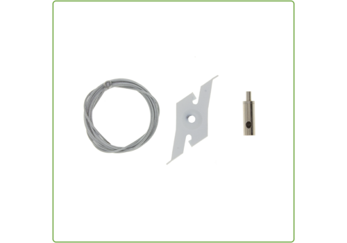  GHM 3-Fase Rail Pendelset Clip Wit 