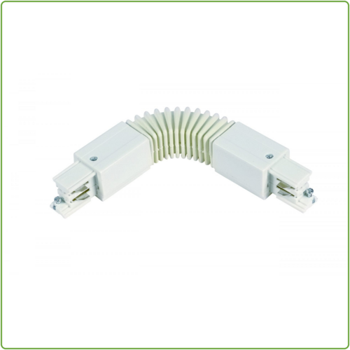 GHM 3-Fase Rail Flexibele Connector Wit 
