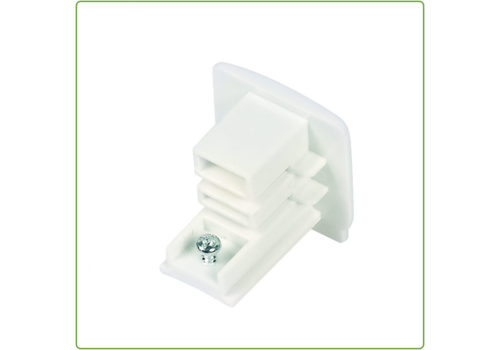  GHM 3-Fase Rail Eindstuk Wit 