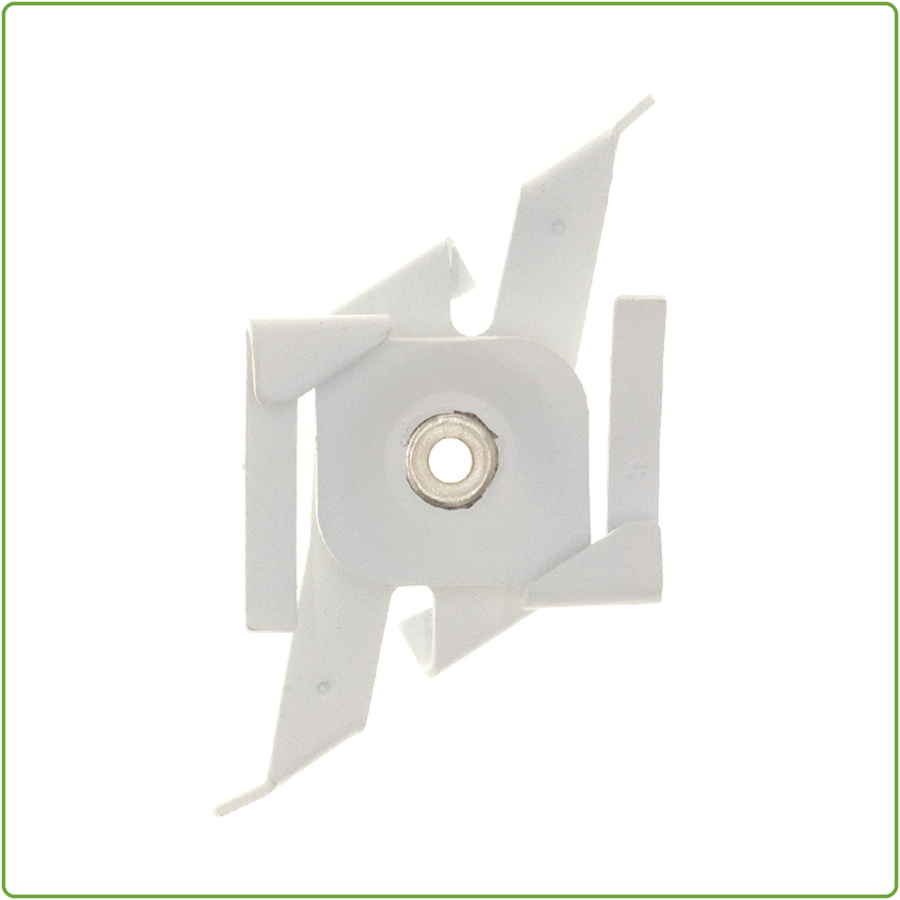 3-Fase Rail Systeemplafond Clip Wit-1