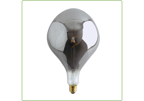  GHM LED Organic Evo 6W Filament Lamp Smoke Dimbaar 
