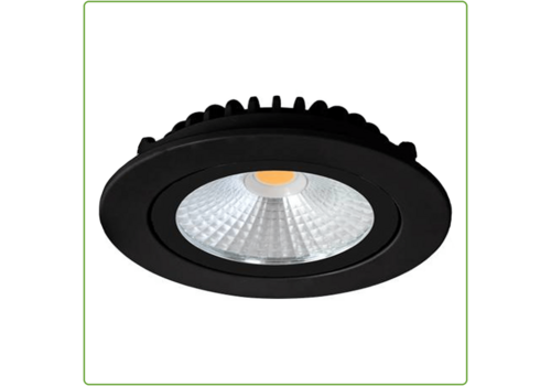  GHM LED Inbouwspot Varda 5W Dimbaar Zwart 420Lumen 