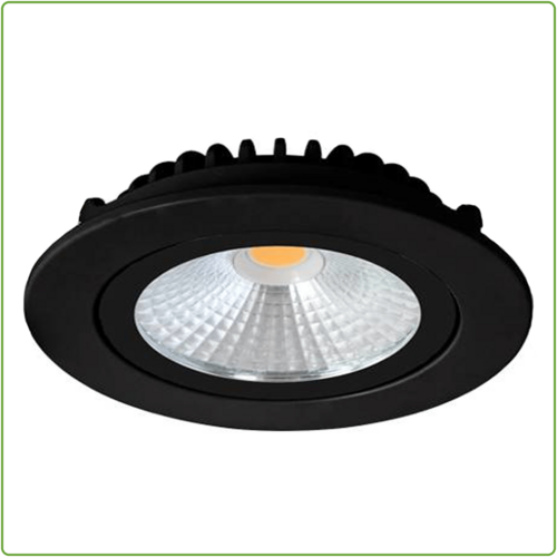  GHM LED Inbouwspot Varda 5W Dimbaar Zwart 420Lumen 