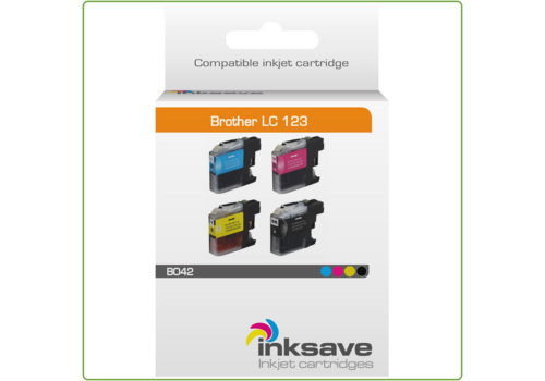  Inksave Brother LC 123 Multipack 