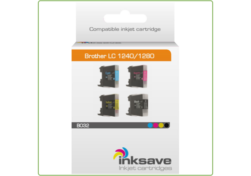  Inksave Brother LC 1240/1280 Multipack 