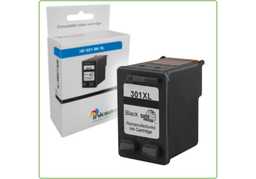  Inksave HP 301 BK XL 