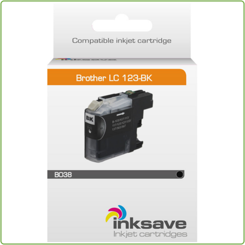  Inksave Brother LC 123 BK 