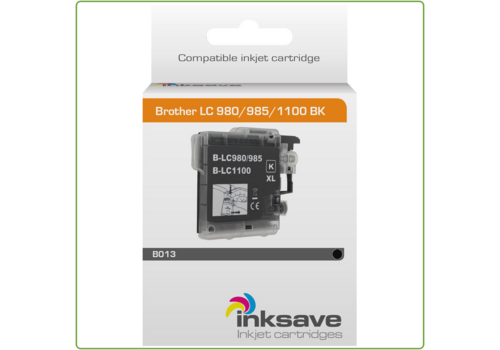 Inksave Brother LC 980/985/1100 BK 
