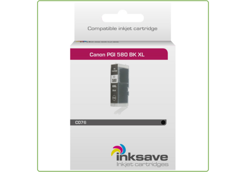  Inksave Canon PGI 580 BK XL 