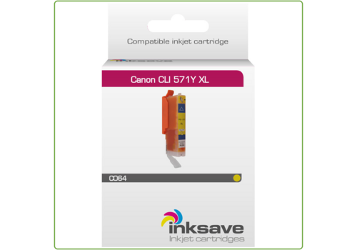  Inksave Canon CLI 571 Y XL 