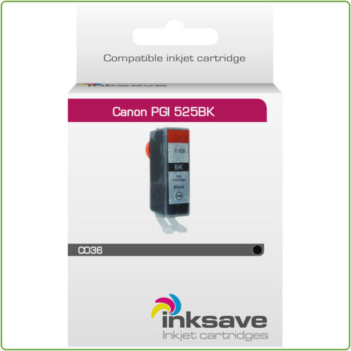  Inksave Canon PGI 525 BK 