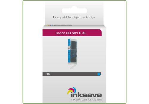  Inksave Canon CLI 581 C XL 