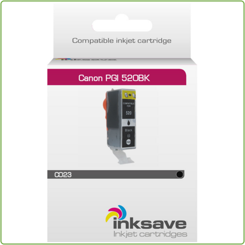  Inksave Canon PGI 520 BK 