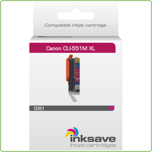  Inksave Canon CLI 551 M XL 