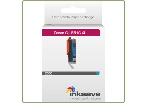  Inksave Canon CLI 551 C XL 