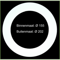 Verloopring | Ø 155-202mm