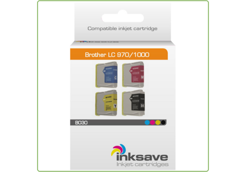  Inksave Brother LC 970/1000 Multipack 