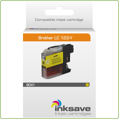  Inksave Brother LC 123 Y 