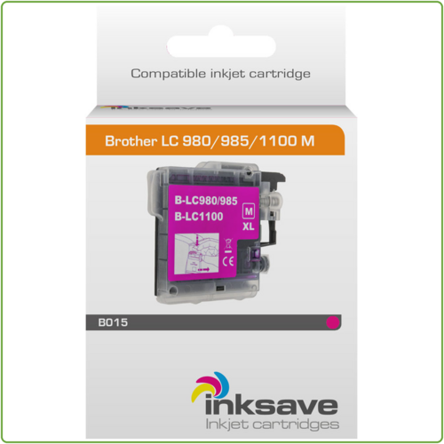  Inksave Brother LC 980/985/1100 M 