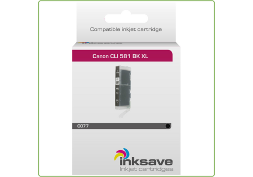  Inksave Canon CLI 581 BK XL 