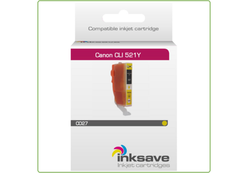  Inksave Canon CLI 521 Y 