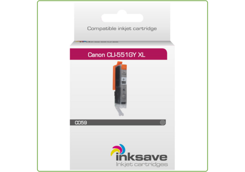  Inksave Canon CLI 551 GY XL 
