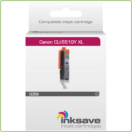  Inksave Canon CLI 551 GY XL 