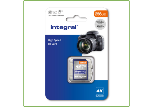  Integral 256GB High Speed SD card 