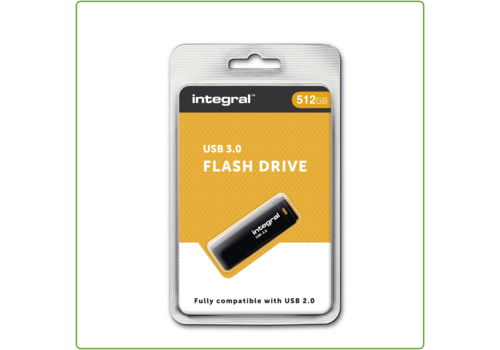  Integral 512GB Black USB3.0 Flash Drive 