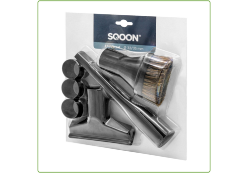  Sqoon Universele set stofzuiger opzetstukken 32/35 mm 