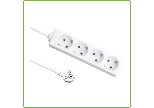  GHM 4V Tafelcontactdoos | 5M | Wit 