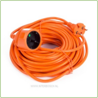thumb-Verlengsnoer 20M Oranje Tuin-1