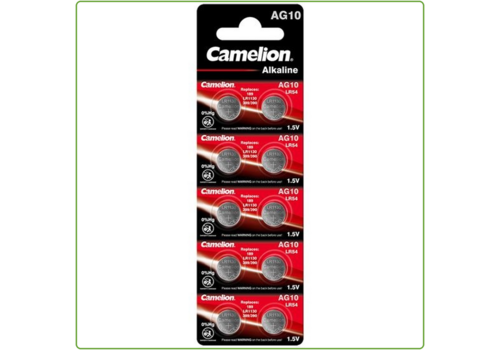  Camelion AG10/LR54/389(390) Alkaline 1,5V blister 10 