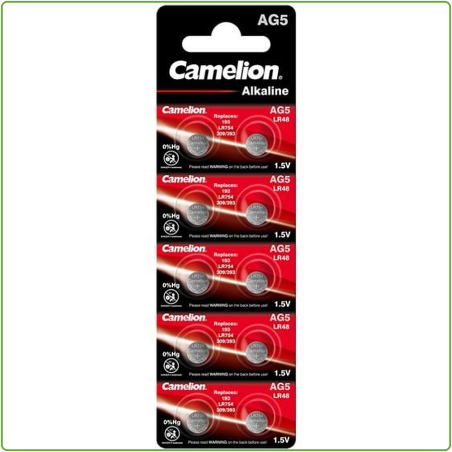AG5/LR48/393 Alkaline 1,5V blister 10-1