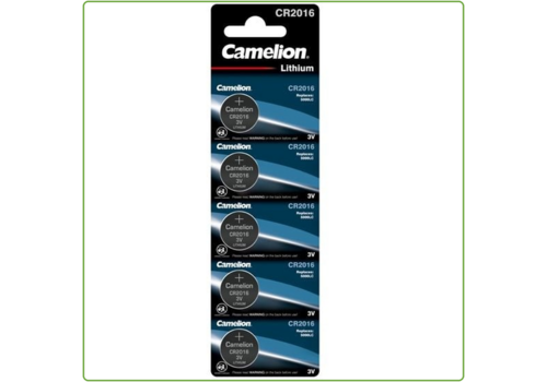  Camelion CR2016 Lithium 3V blister 5 