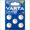 Varta 6032 CR2032 Lithium blister 5