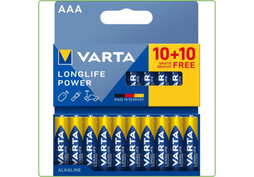  Varta 4903 AAA Longlife Power Alkaline blister 20 