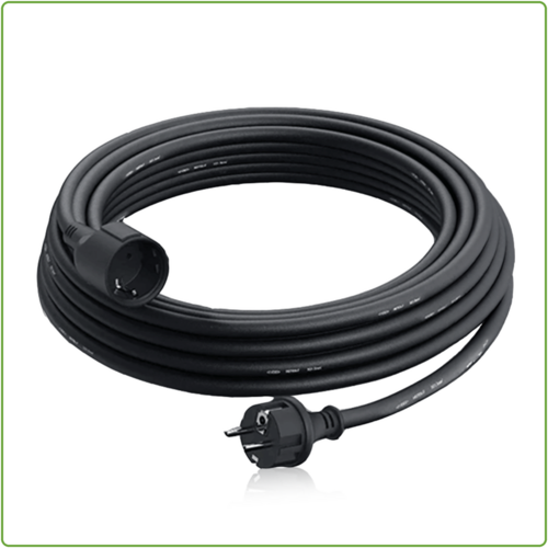 GHM Verlengsnoer | 20M | Zwart 