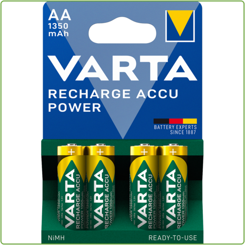  Varta AA 1350mAh Rechargeable blister 4 